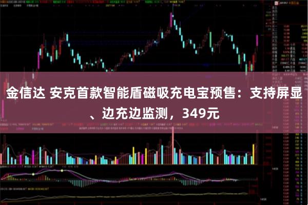 金信达 安克首款智能盾磁吸充电宝预售：支持屏显、边充边监测，349元